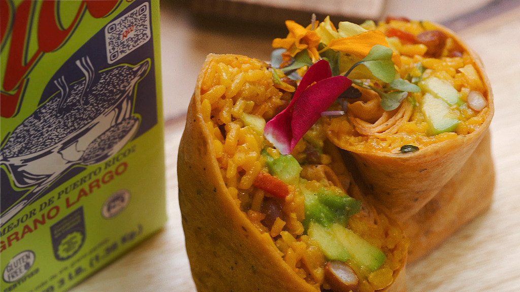 Burrito Arroz Mamposteao